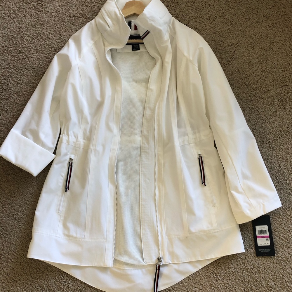 Tommy Hilfiger womens Stretch Anorak Jacket.